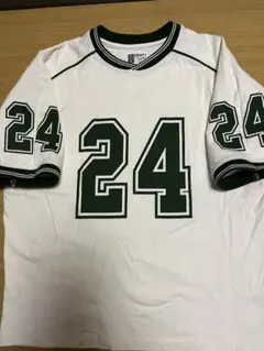 CRAFT Tシャツ 24番 ホワイト×グリーン