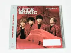 新品未開封　Sexy Zone LET'S MUSIC 通常盤 CD