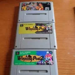 商品説明必読】スーパーファミコンソフト3本セット　動作未確認　ジャンク　プロレス