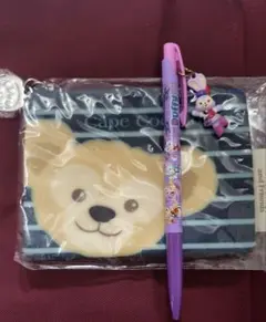 ステラルーボールペン&ダッフィーポーチ