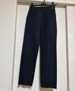 ミラオーウェン テーパードパンツ ブラック