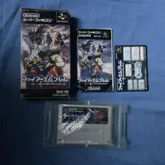 【正常動作品】SFC ファイアーエムブレム 紋章の謎 外箱 説明書付属