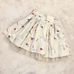 Secret Honey シークレットハニー　イチゴ柄スカート