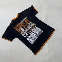 BADBOY Tシャツ 黒 プリント 半袖 コットン 160cm かっこいい 白