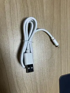 USB-A T o TypeーC 充電ケーブル ホワイト