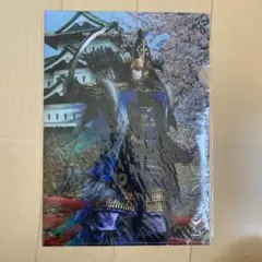 武士デザイン クリアファイル 2枚セット