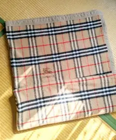 BURBERRY バーバリー 毛布 高級 ウール チェック ベージュ
