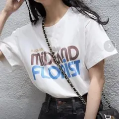 フリークスストア　フローリスト Tシャツ　オフホワイト　半袖　夏