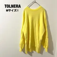 TOLNERA トルネラ 美品⭐︎ イエロー セーター チュニック M レーヨン