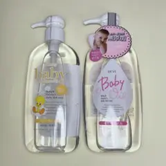 ベビーオイル　2本セット　　Tweety 300ml + DEVE 300ml