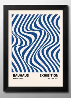 15577■ポスター アート 絵画『バウハウス　BAUHAUS』A3 マット紙