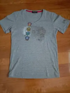 ハイダウェイ ハリーポッター　Vネック Ｔシャツ　グレー