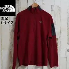 THE NORTH FACE ノースフェイス フリース レッド 表記サイズL