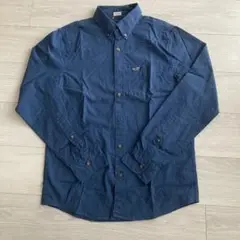 HOLLISTER ネイビー ボタンダウンシャツ S