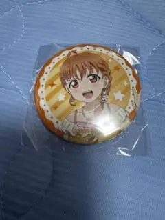 Aqours 高海千歌　丸缶バッジ
