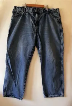 No.4443 US古着Dickies ペインターデニムパンツ W42
