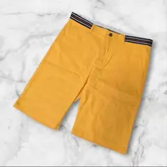 未使用品 イエロー ゴルフパンツ