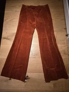 【GUCCI】ベロアフレアパンツ