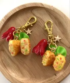 コロッケ　タコさんウインナー　フェイクフード　ミニチュア　食品サンプル　お弁当
