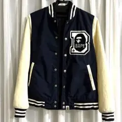 BAPEワッペン付スタジャン