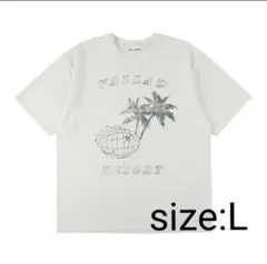 VALLAD RESORT TEE WHITE L