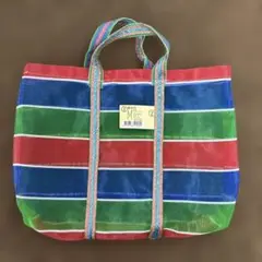 カラフルメッシュトートバッグ