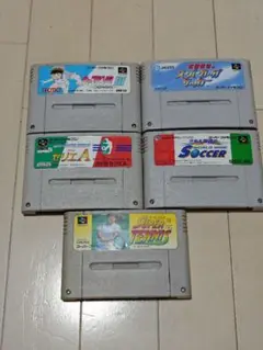 ジャンク品扱い スーパーファミコンソフト5点セット⑤