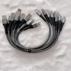 Micro USB ケーブル 0.3M 【10本組】