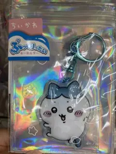 ちいかわ　ハチワレぷっくりったいキーボルダー