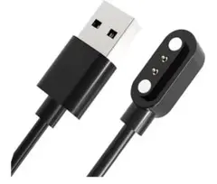 USB充電ケーブル 0.6m ブラック56cmスマートウォッチ充電ケーブル