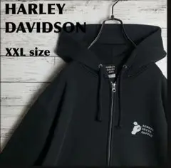 【即完モデル‼︎】ハーレーダビッドソン◎XXL フルジップ パーカー C489