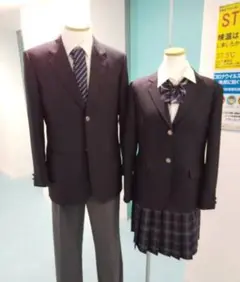高校【ブレザー学生服セット】男子、未使用に近い完美品