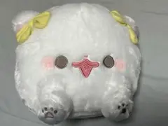 ポメラニアンもち　おめかしリボン　ぬいぐるみ