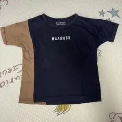 MAAROOK 半袖Tシャツ 黒・茶色