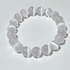 キャッツアイセレナイト ホワイト ブレスレット