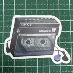 SONY WALKMAN カセットテープ 防水ステッカー