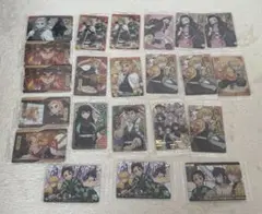 【匿名配送】鬼滅の刃　ウエハース カード　22枚　まとめ売り