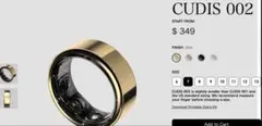 スマートリング　NEW：002　CUDIS　Gold(ゴールド) 値下げ中