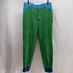 $ TSUMORI CHISATO 緑青 スリムフィットパンツ