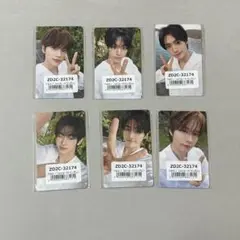 TWS はじめまして ユニバ 特典 トレカ セット