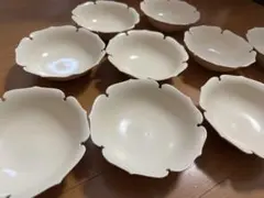 輪花皿　20客