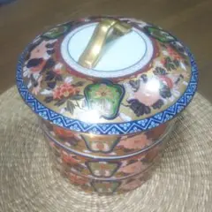 極錦金彩 古伊万里 三段重