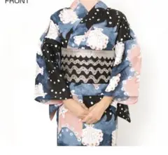 tsumori chisato　ツモリチサト　浴衣　ヒトデ 貝殻マリン柄