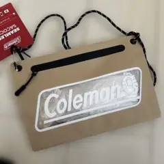 Coleman 防水サコッシュ ベージュ