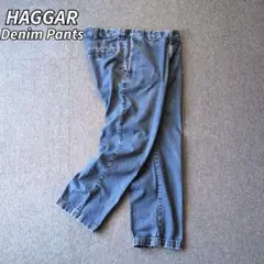 古着 haggar デニムパンツ スラックス ワークパンツ