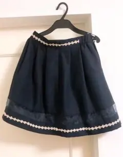 ミニスカート 花柄 フレア 子供服 匿名配送