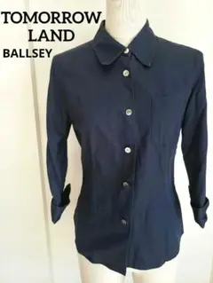【TOMORROW LAND BALLSEY】シャツ 紺 ネイビー