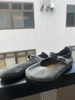 グレー サボ・クロッグサンダル