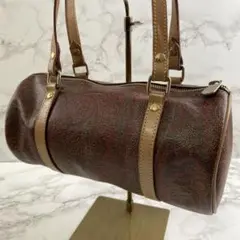 ETRO エトロ ペイズリー柄 本革 レザー ミニボストンバッグ ハンドバッグ
