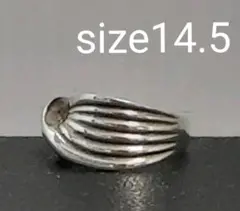 925 スターリングシルバーリング 銀製品 m5-23 14.5号 アクセサリー